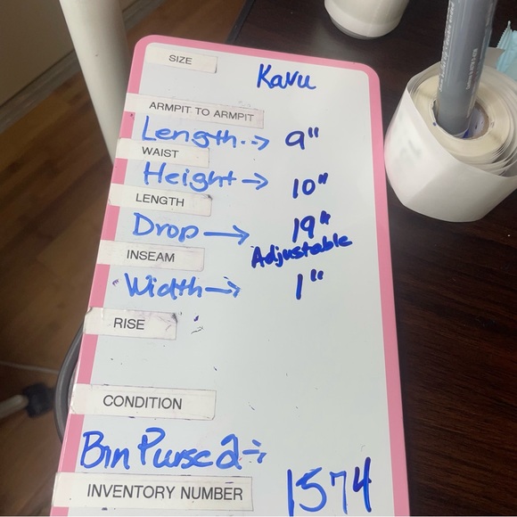 Kavu Canvas Brown & Cream Crossbody - Picture 13 of 13